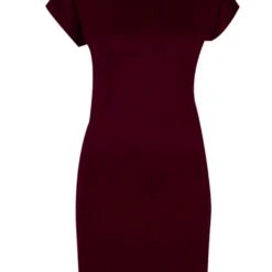 Basic T-Shirt-Kleid 8 Basic T-Shirt-Kleid -Diven Stil Verkaufsgeschäft azz19313 berry xl 2