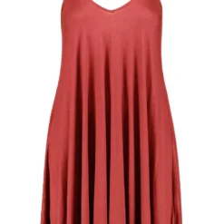 Basic Kleid Mit V-Ausschnitt 8 Basic Kleid Mit V-Ausschnitt -Diven Stil Verkaufsgeschäft dzz77795 chestnut xl 2