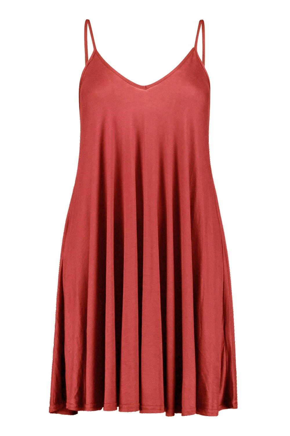 Basic Kleid Mit V-Ausschnitt 5 Basic Kleid Mit V-Ausschnitt – Bild 3