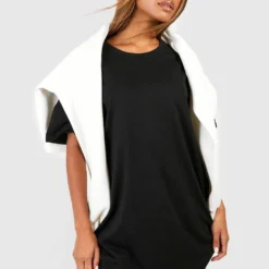 Basic Oversize T-Shirt-Kleid