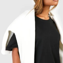 Basic Oversize T-Shirt-Kleid -Diven Stil Verkaufsgeschäft fzz08535 black xl 3