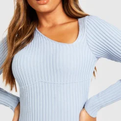 Asymmetrisches Cut-Out Korsett-Kleid 9 Asymmetrisches Cut-Out Korsett-Kleid -Diven Stil Verkaufsgeschäft gzz21628 powder20blue xl 3