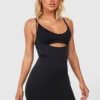 Nahtes Control-Kleid -Diven Stil Verkaufsgeschäft gzz26219 black xl