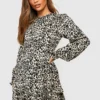 Kleid Mit Leopardenprint 1 Kleid Mit Leopardenprint -Diven Stil Verkaufsgeschäft gzz32121 leopard xl