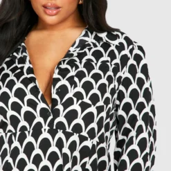 Plus Hemd-Kleid -Diven Stil Verkaufsgeschäft gzz38014 black xl 3 scaled