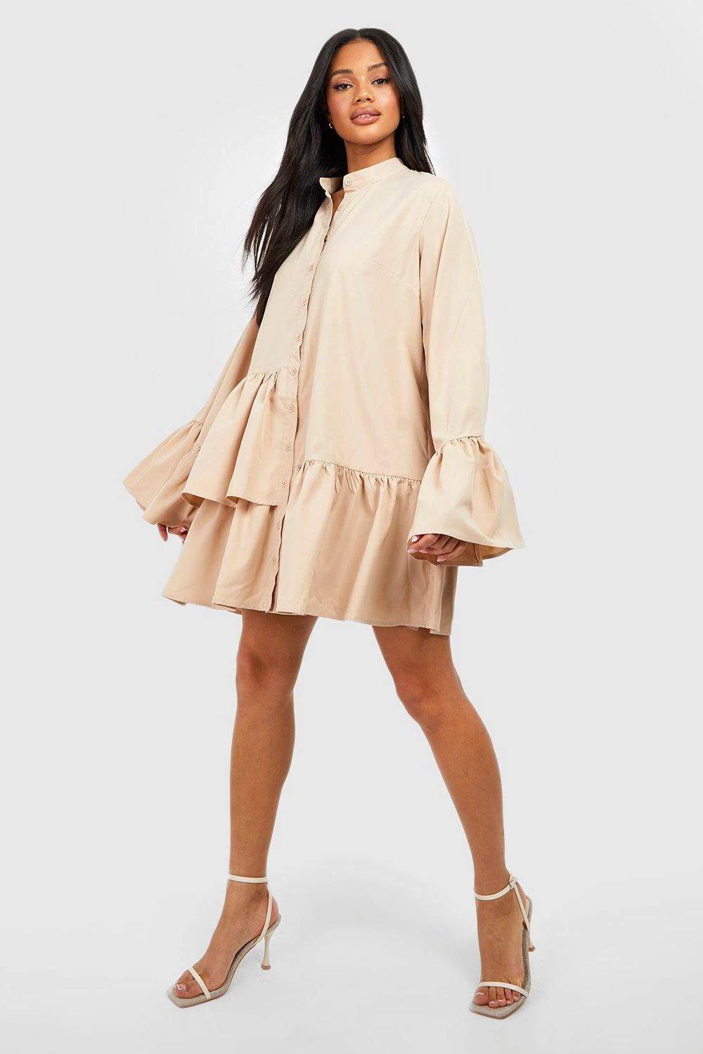 Smok-Kleid Mit Rüschen-Detail 5 Smok-Kleid Mit Rüschen-Detail – Bild 3