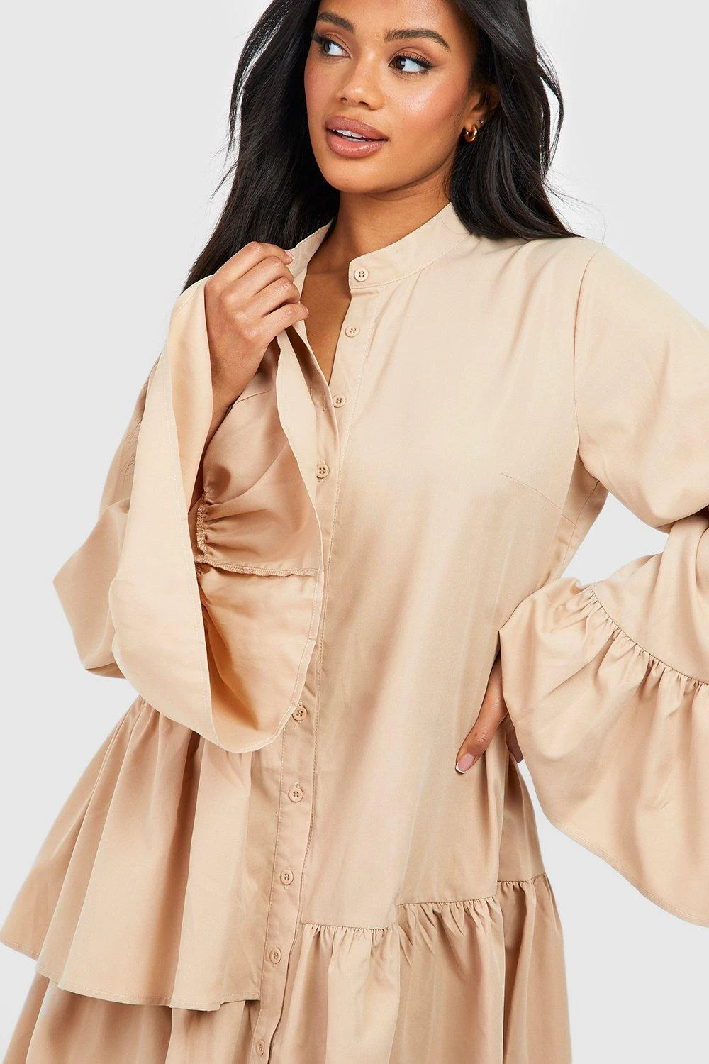 Smok-Kleid Mit Rüschen-Detail 6 Smok-Kleid Mit Rüschen-Detail – Bild 4