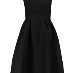 Hochgeschlossenes Boutique Kleid -Diven Stil Verkaufsgeschäft gzz46994 black xl 2