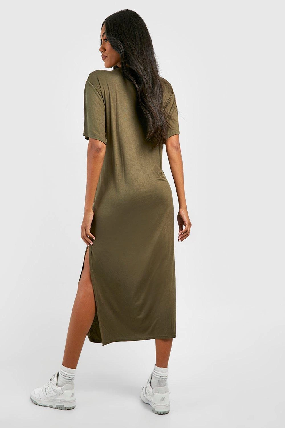 Umstandsmode T-Shirt Kleid 4 Umstandsmode T-Shirt Kleid – Bild 2