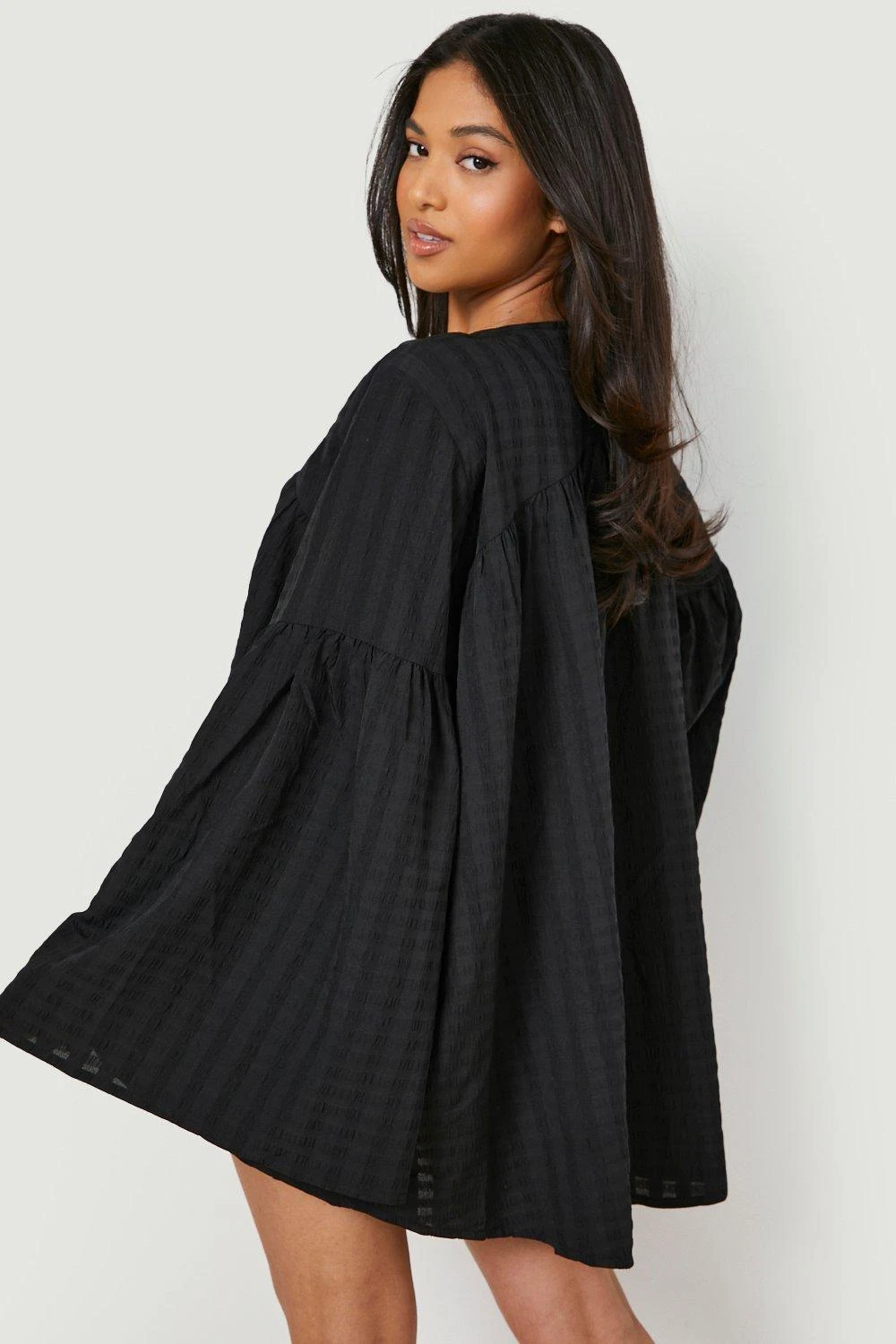 Petite Strukturiertes Kleid 4 Petite Strukturiertes Kleid – Bild 2