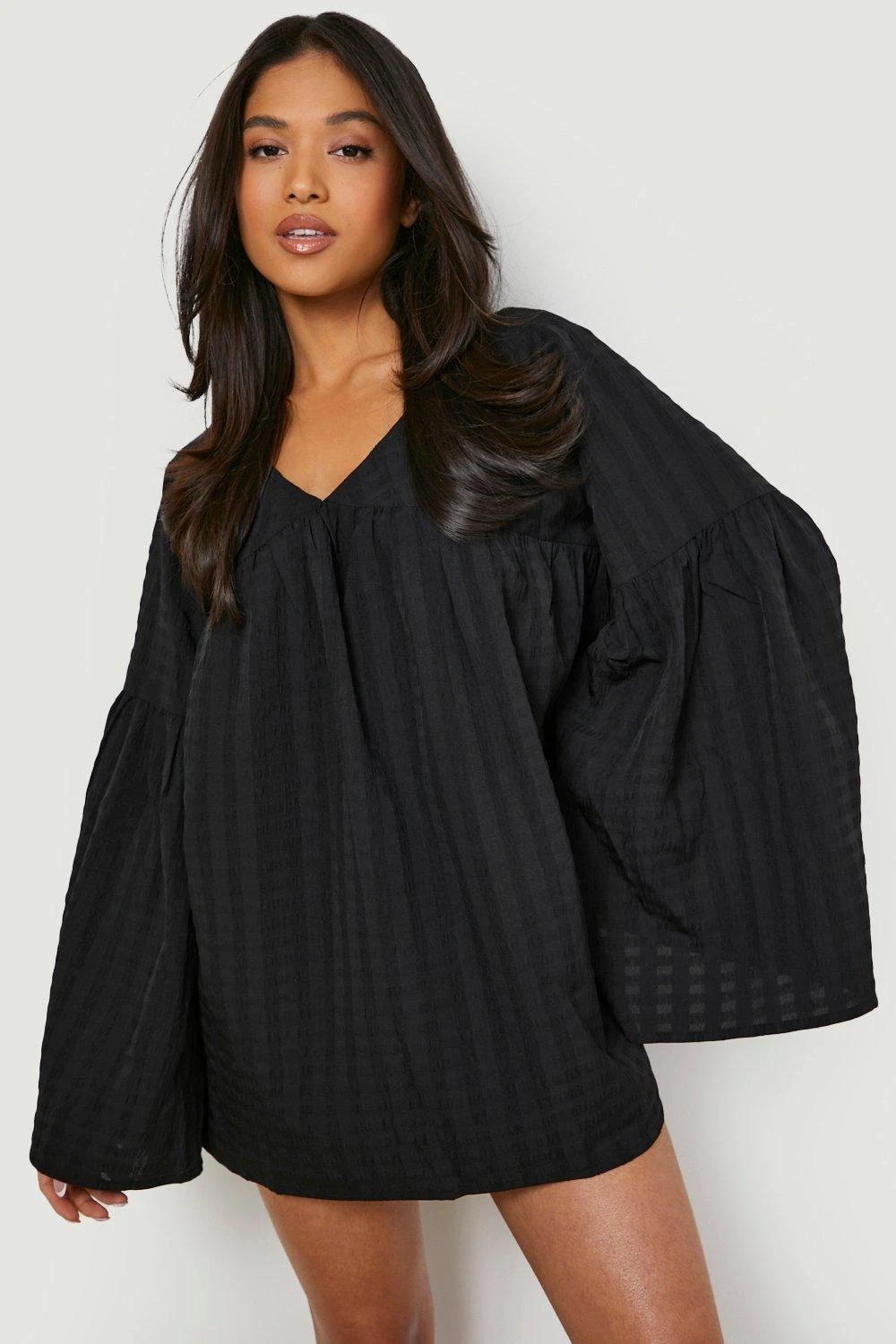 Petite Strukturiertes Kleid 6 Petite Strukturiertes Kleid – Bild 4