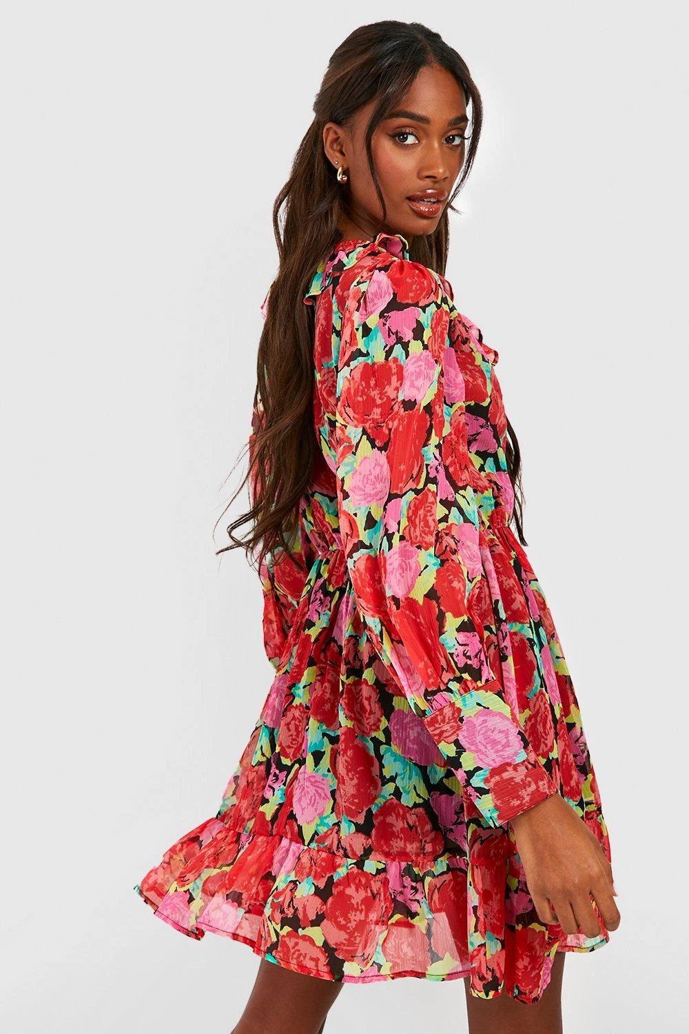 Gemustertes Kleid 4 Gemustertes Kleid – Bild 2