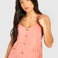 Umstandsmode Skater-Kleid Mit Knopfleiste -Diven Stil Verkaufsgeschäft gzz48996 dusky20pink xl 3 scaled