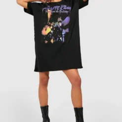 Purple Rain T-Shirt Kleid -Diven Stil Verkaufsgeschäft gzz49925 black xl 2