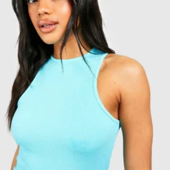 Geripptes Racer Bodycon-Kleid -Diven Stil Verkaufsgeschäft gzz54282 blue xl 3