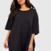 Petite Basic T-Shirt-Kleid Aus Baumwolle