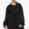 Plus Oversize Hemd-Kleid 1 Plus Oversize Hemd-Kleid -Diven Stil Verkaufsgeschäft pzz08373 black xl
