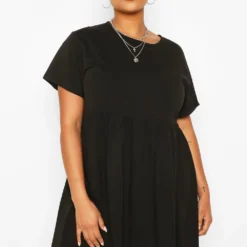 Plus Basic Smok-Kleid -Diven Stil Verkaufsgeschäft pzz65613 grey20marl xl 3