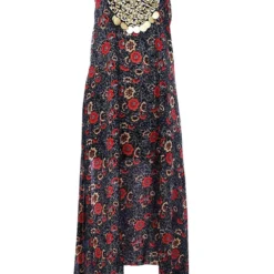 Petite Florales Kleid -Diven Stil Verkaufsgeschäft pzz91532 black xl 2